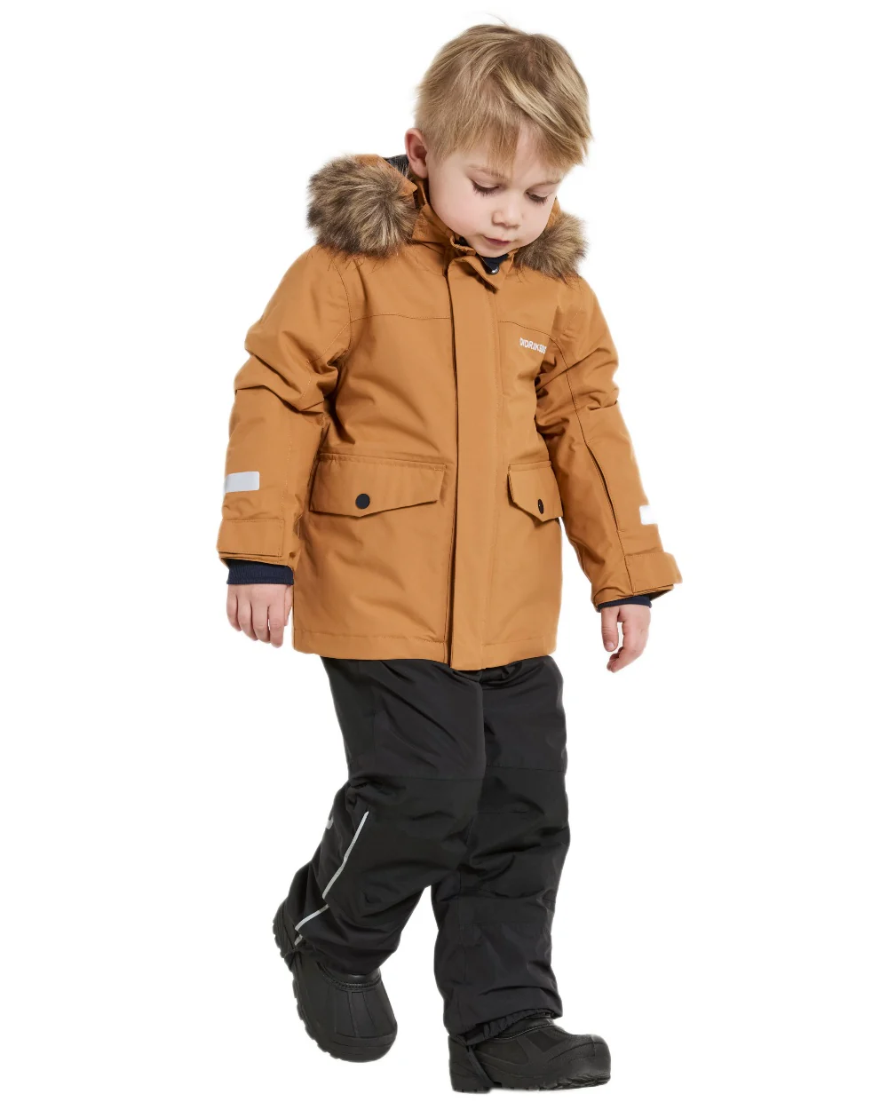 Didriksons Childrens Bjarven Parka 4 - Image 3