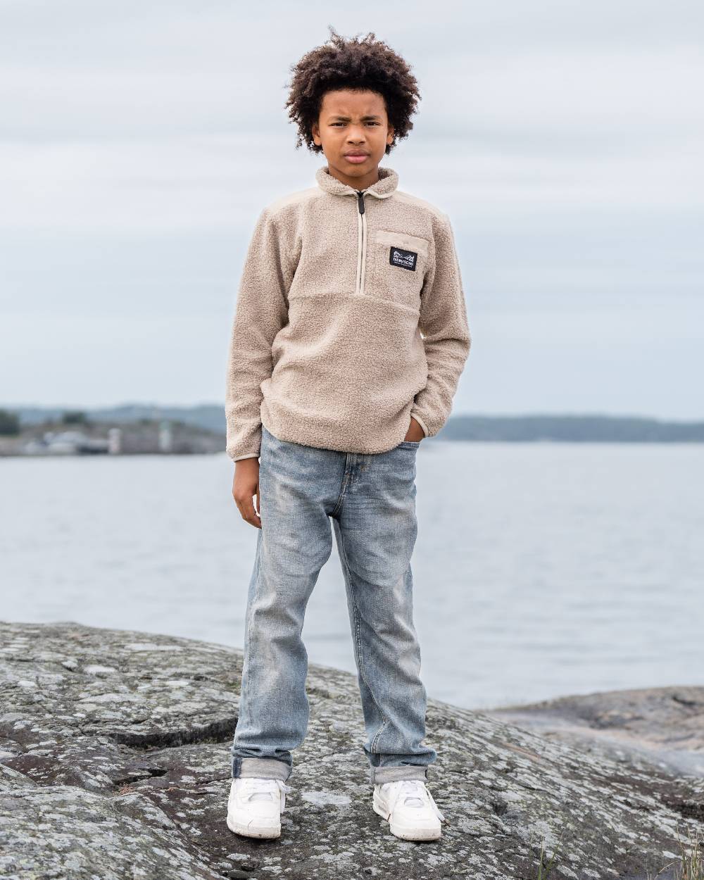 Didriksons Childrens Exa Half Zip Sweater - Image 4