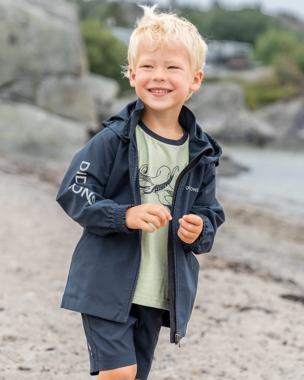 Didriksons Childrens Hallon Jacket - Image 4