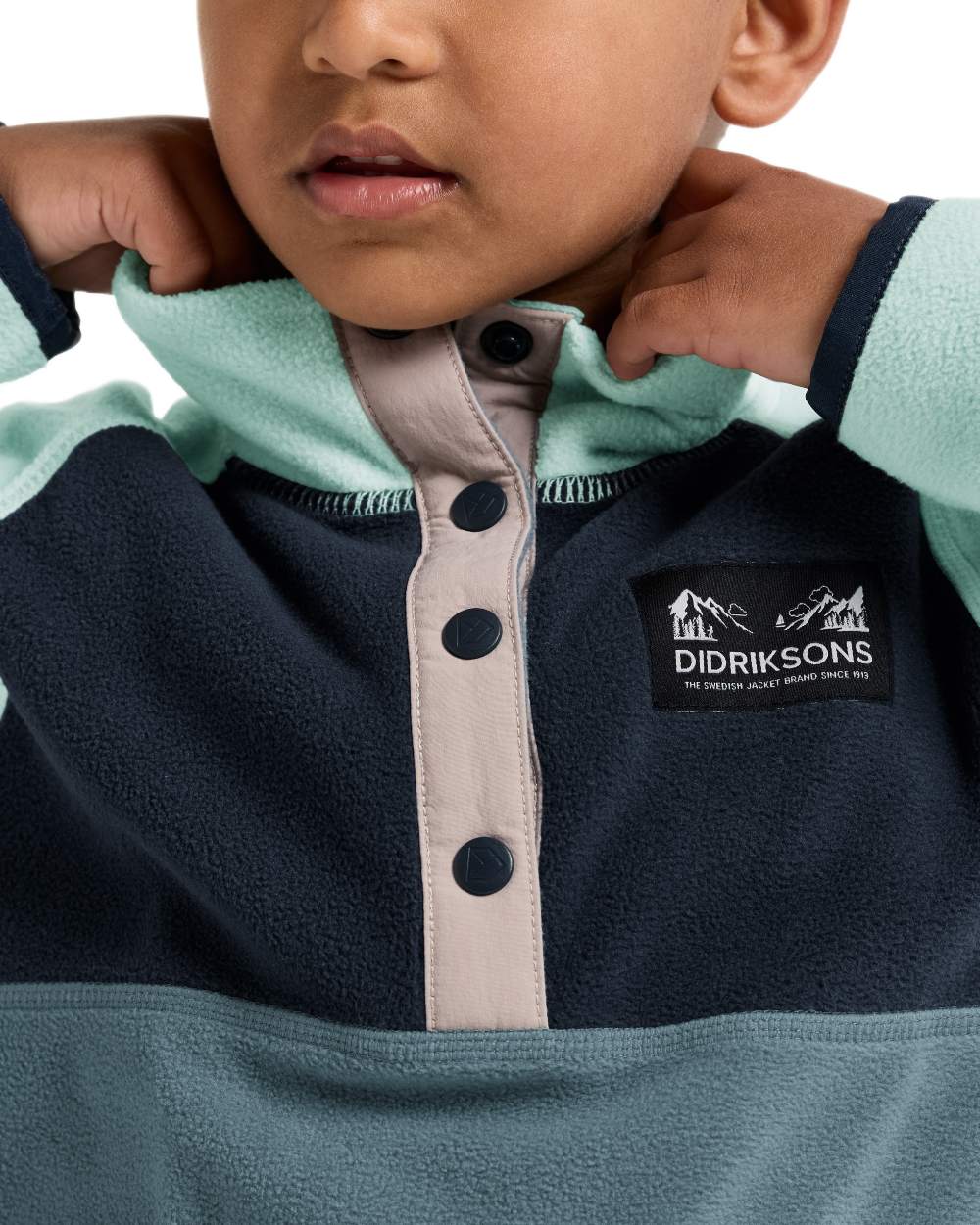 Didriksons Childrens Monte Half Button Fleece 5 - Image 21