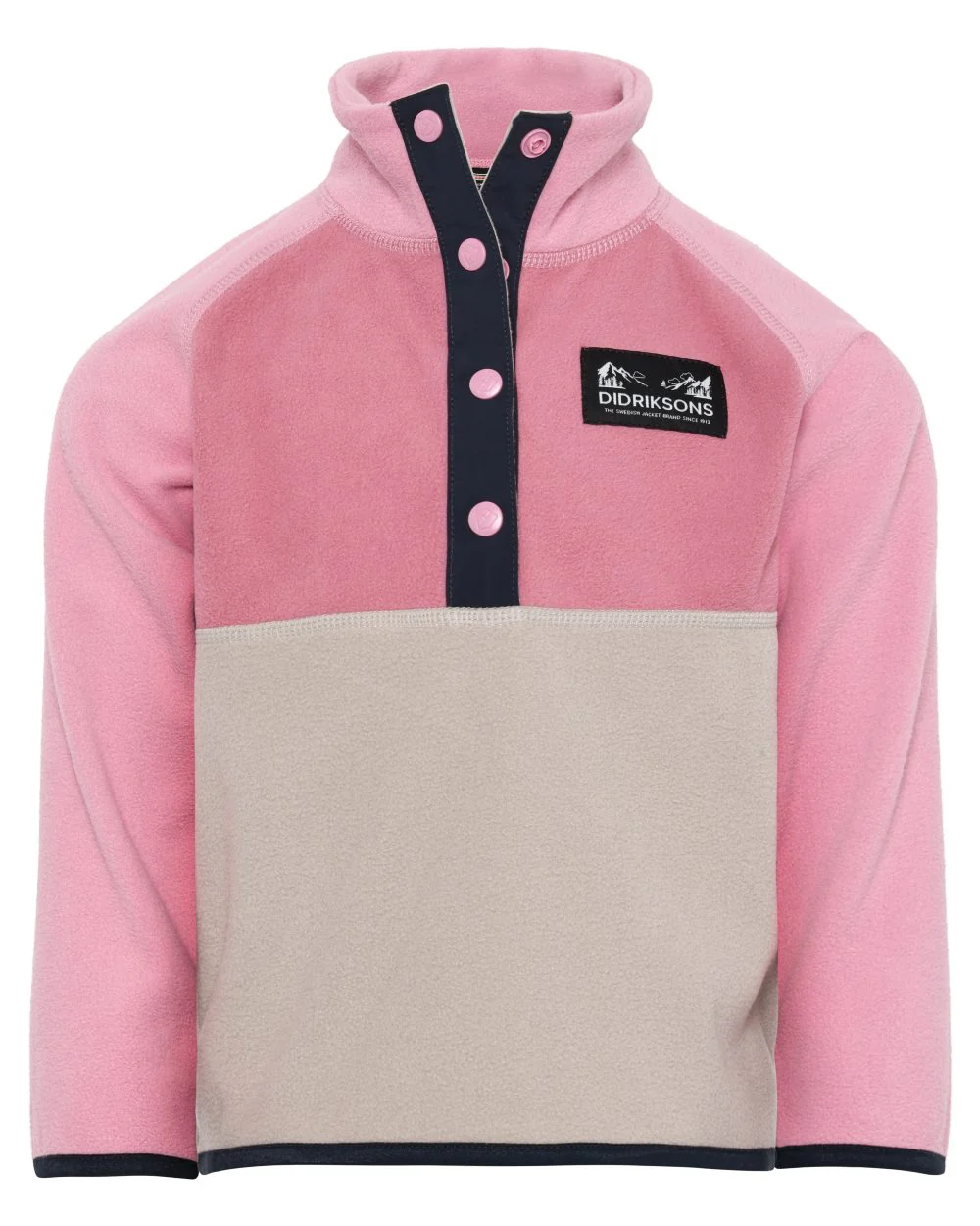 Didriksons Childrens Monte Half Button Fleece 5 - Image 3