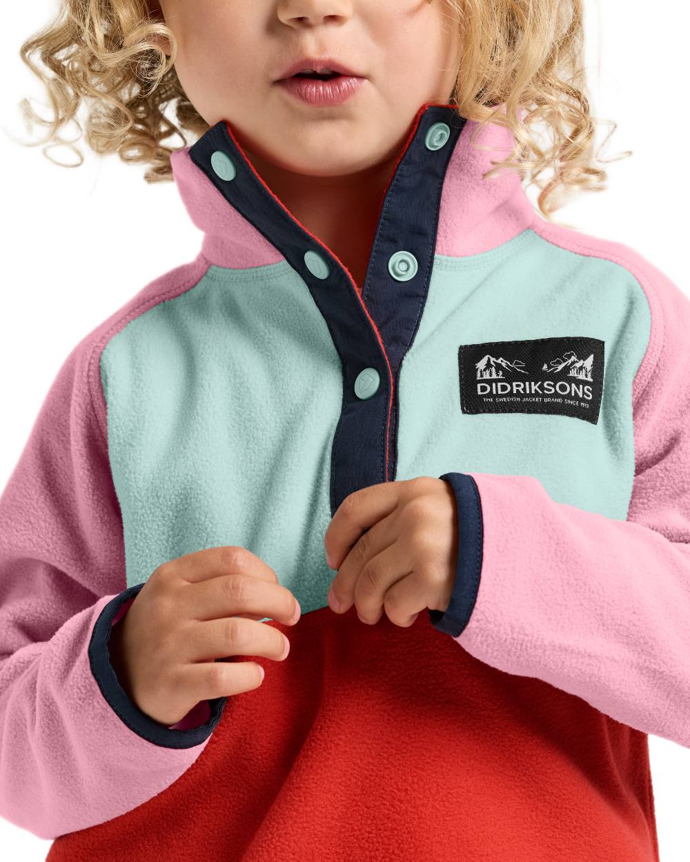 Didriksons Childrens Monte Half Button Fleece 5 - Image 32