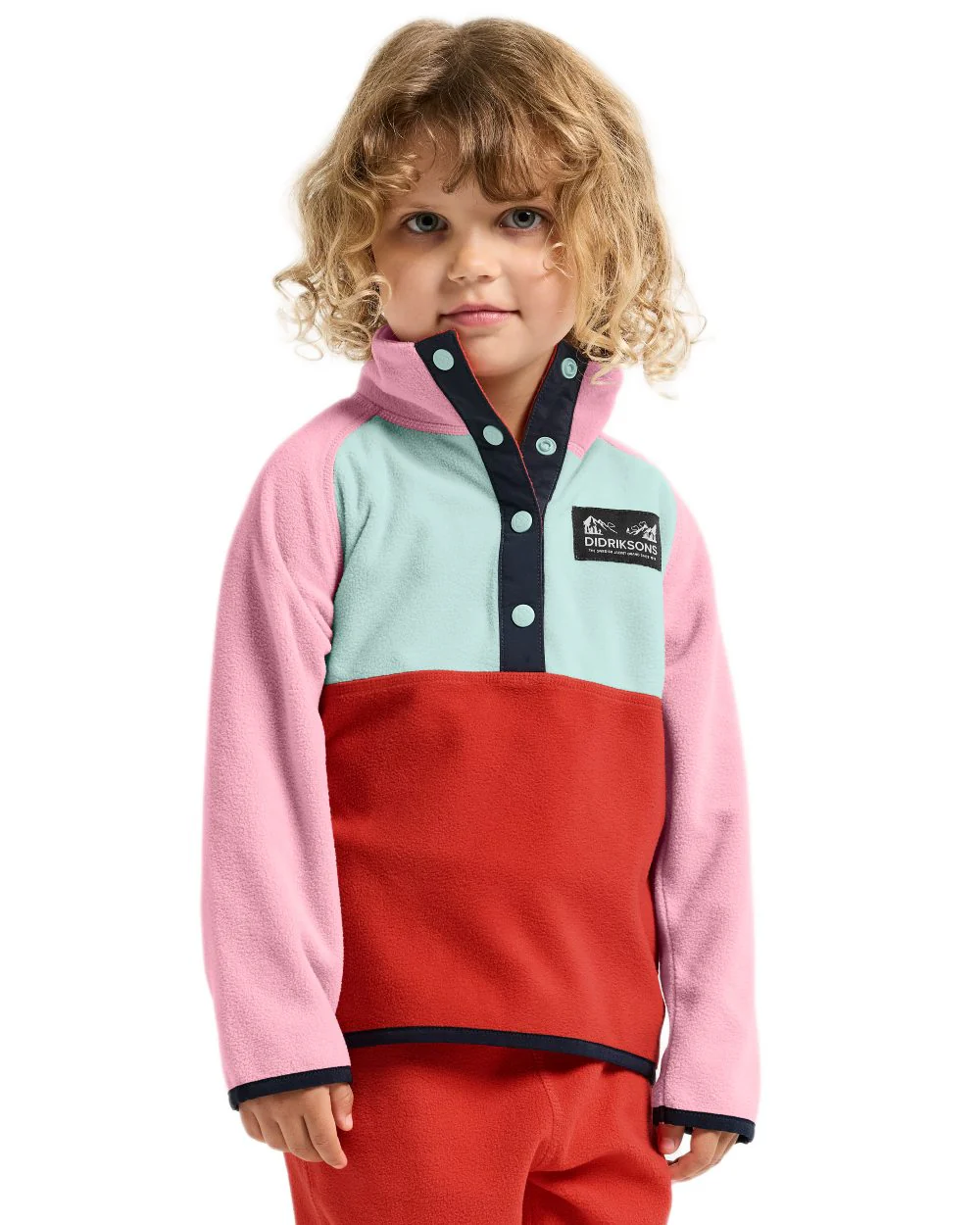 Didriksons Childrens Monte Half Button Fleece 5 - Image 36