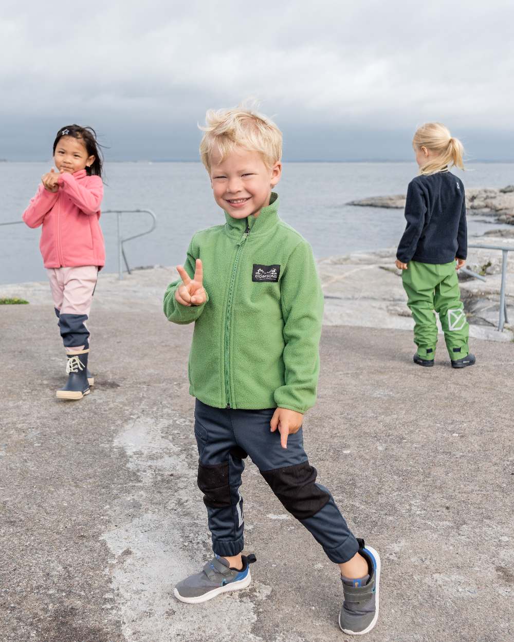 Didriksons Childrens Muskot Jacket Clearance - Image 3
