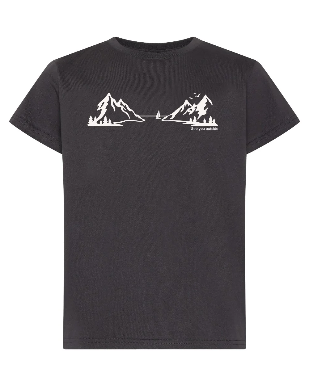 Didriksons Childrens Mynta Explore Logo T-Shirt - Image 3