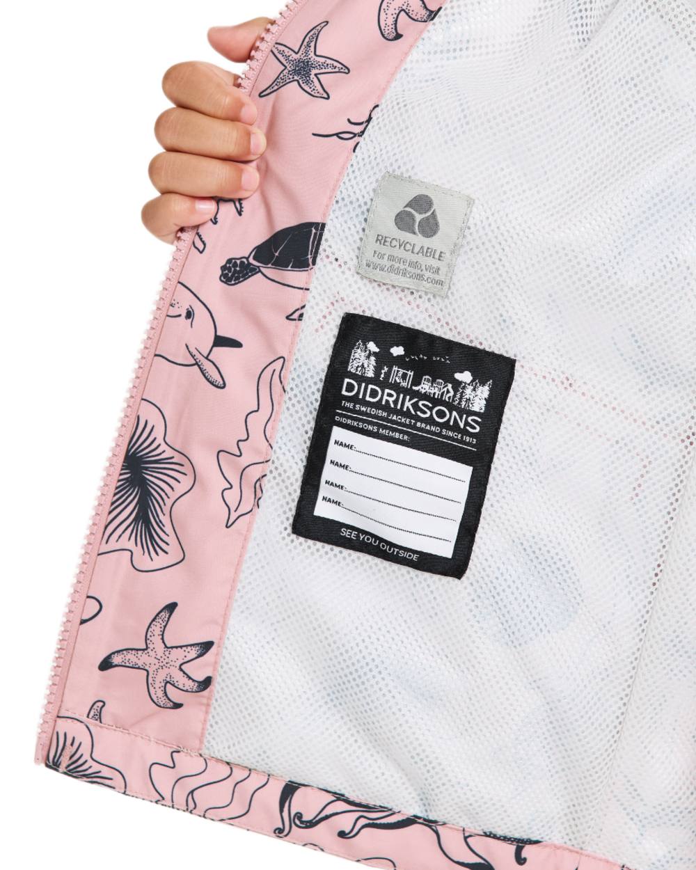 Didriksons Childrens Norma Printed Jacket - Image 22