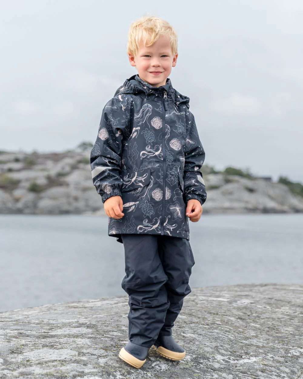 Didriksons Childrens Norma Printed Jacket - Image 4