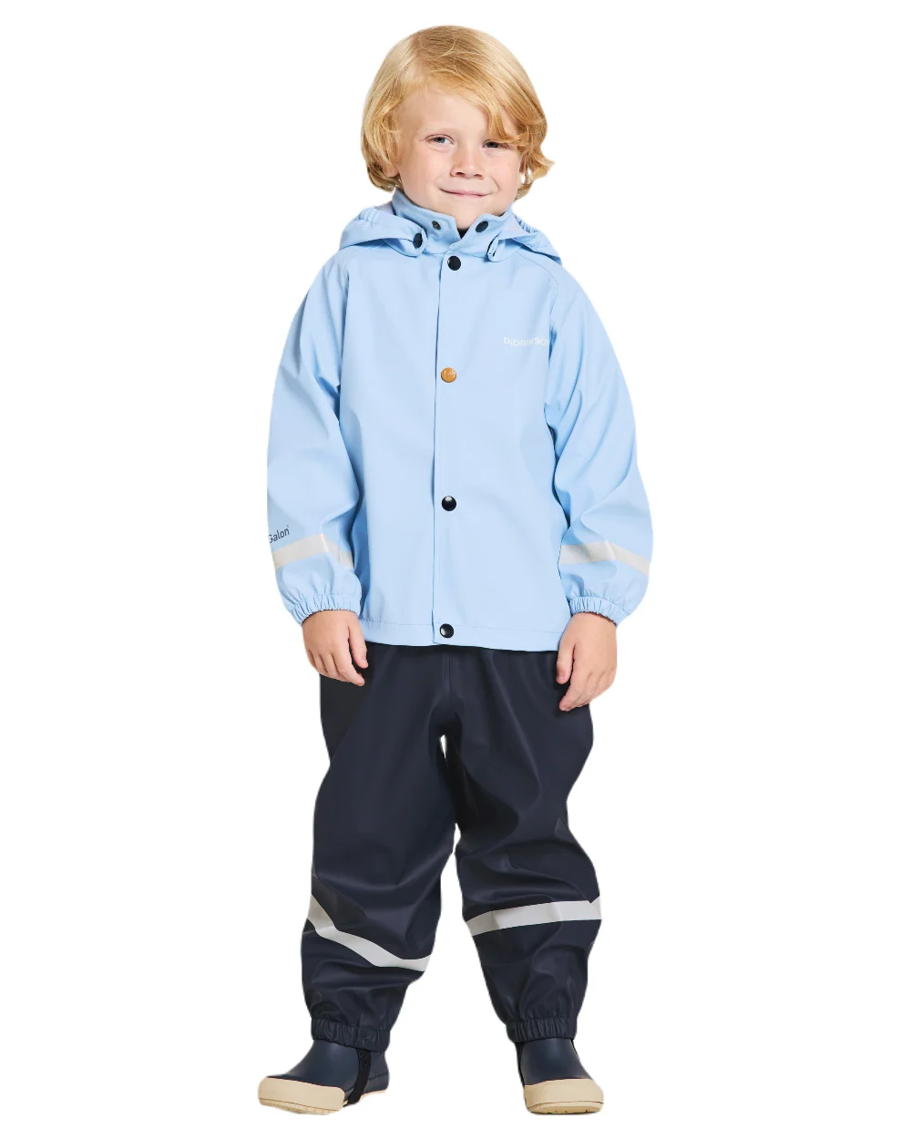 Didriksons Childrens Slaskeman Rain Set - Image 11