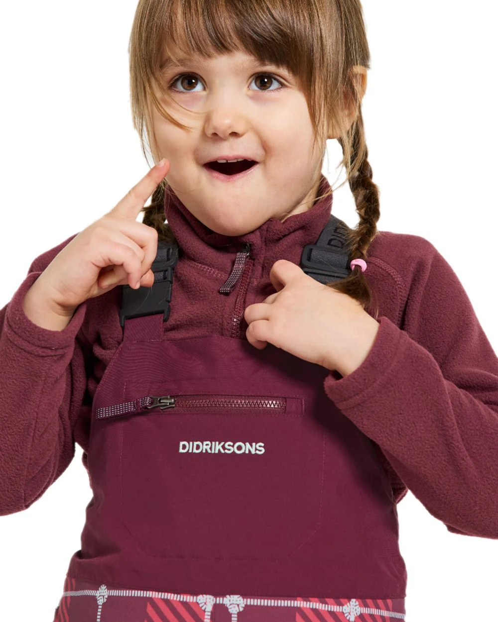 Didriksons Kids Polarbjorn Printed Bib Pants - Image 12