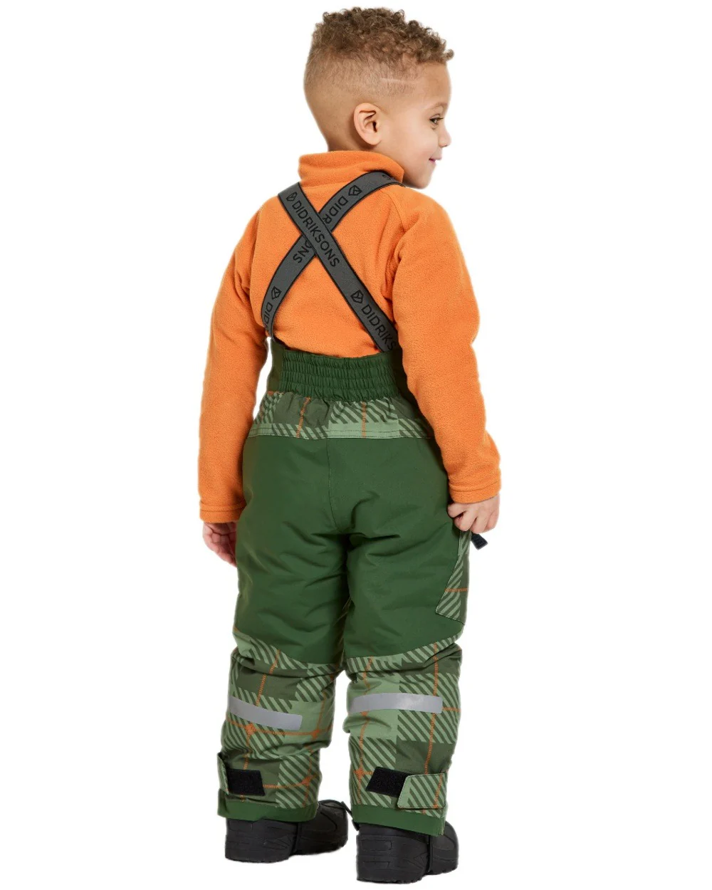 Didriksons Kids Polarbjorn Printed Bib Pants - Image 4