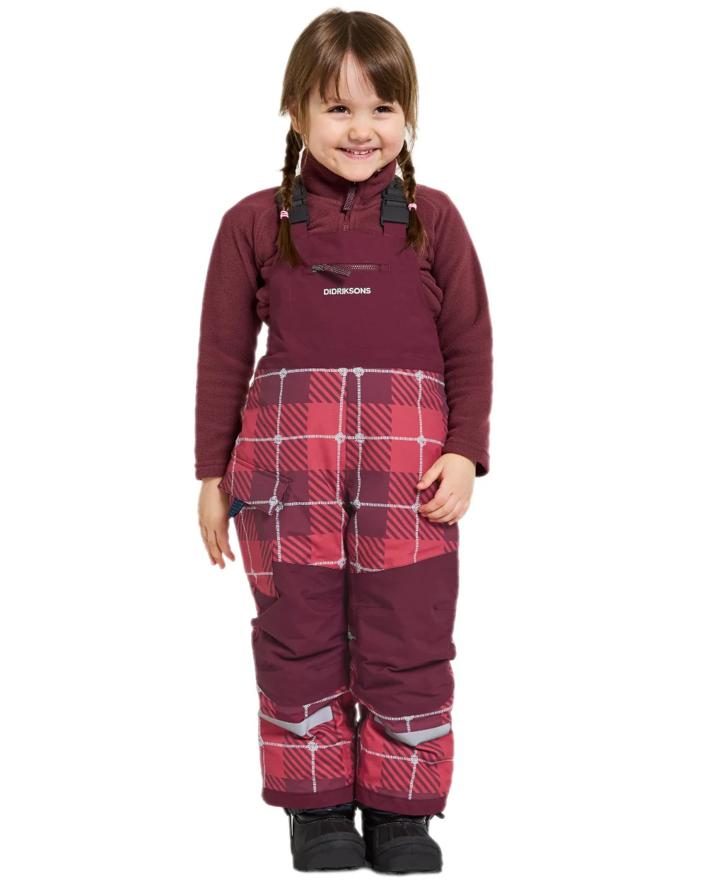 Didriksons Kids Polarbjorn Printed Bib Pants - Image 7