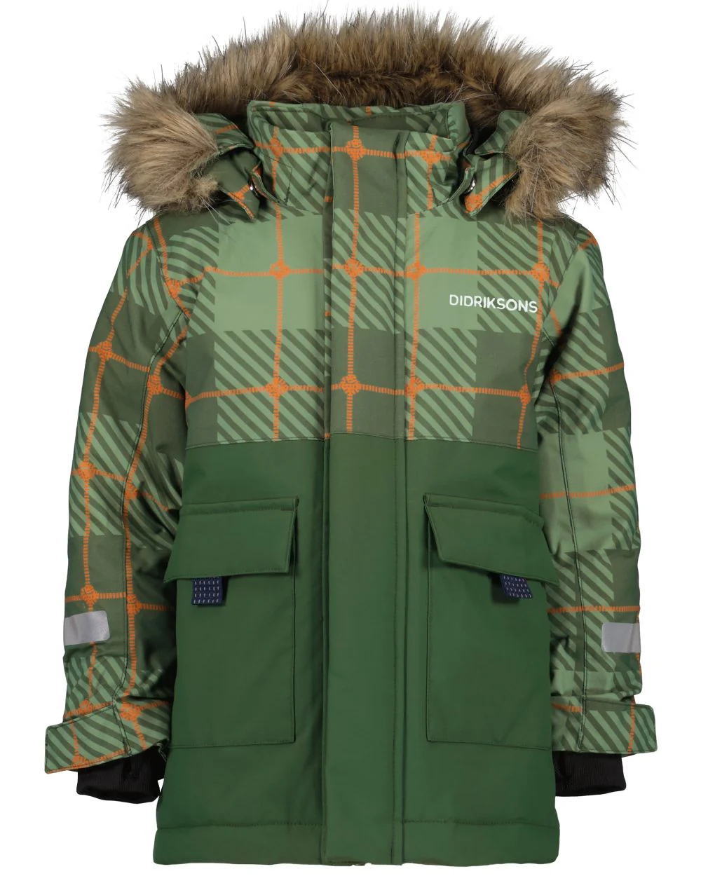 Didriksons Kids Polarbjornen Printed Parka - Image 3