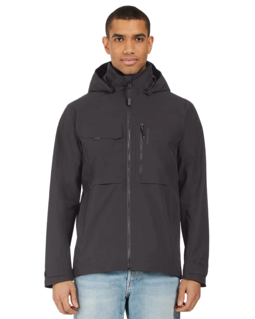 Didriksons Mens Aston Waterproof Jacket - Image 2