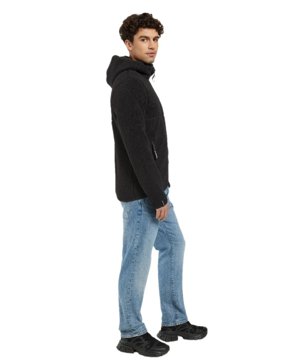 Didriksons Mens Bror Full Zip Fleece Jacket 3 - Image 3