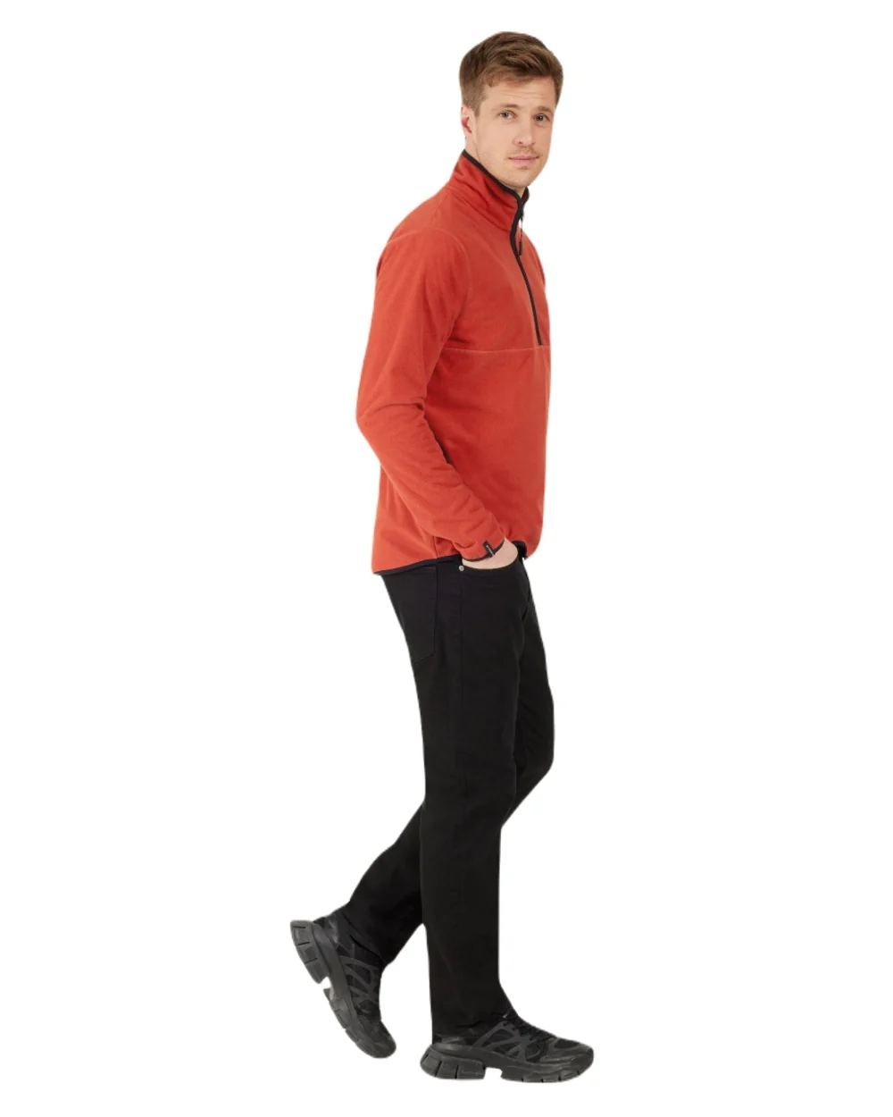 Didriksons Mens Hannes Half Zip Sweater - Image 5