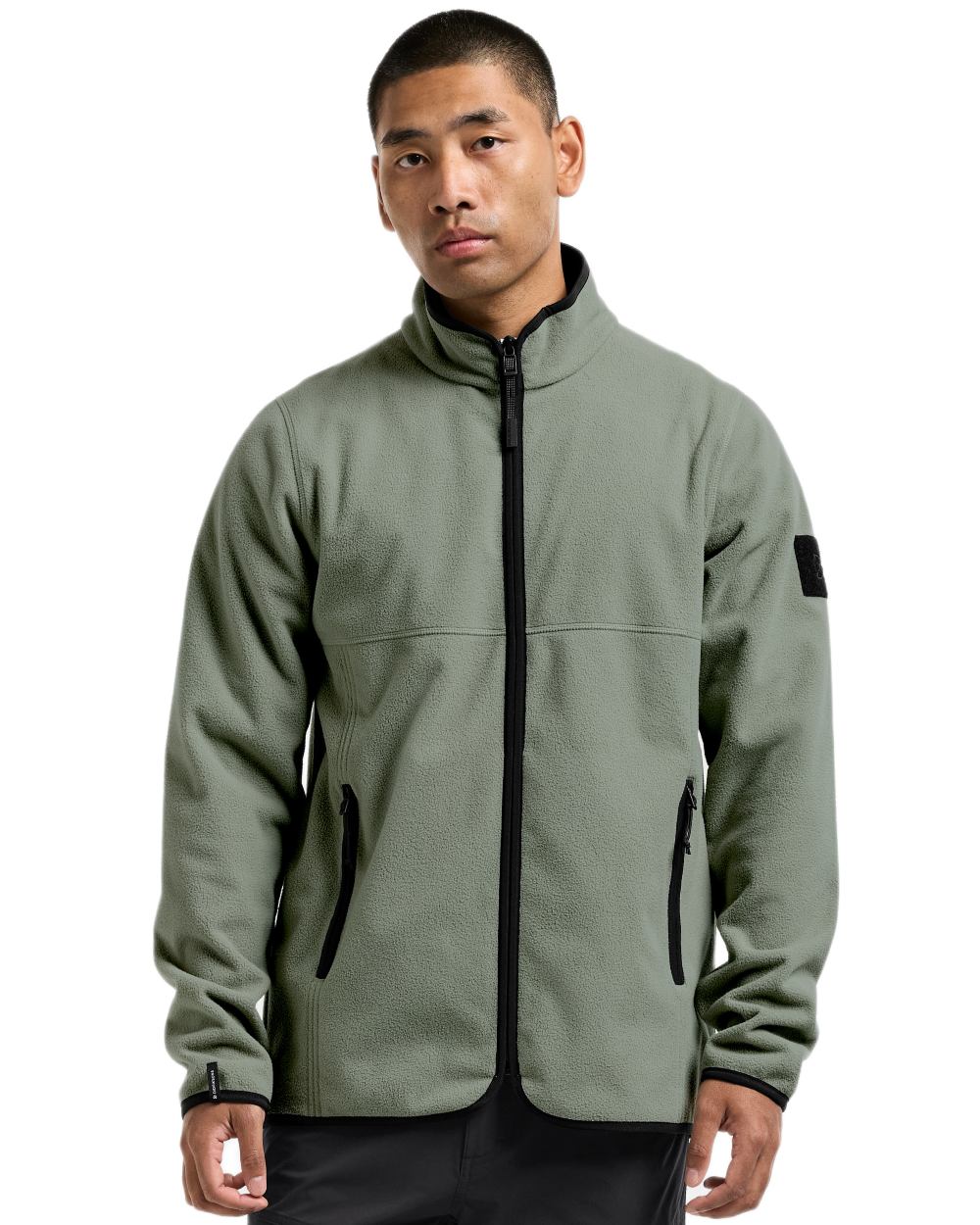 Didriksons Mens Hans Windproof Full Zip Fleece Jacket - Image 2