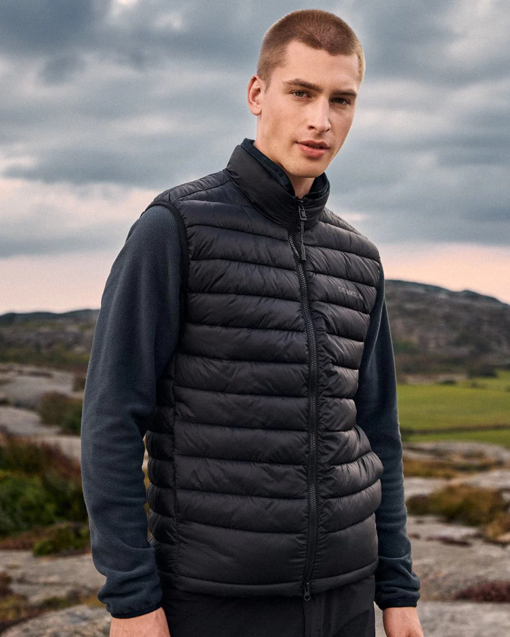 Didriksons Mens Marino Vest - Image 2