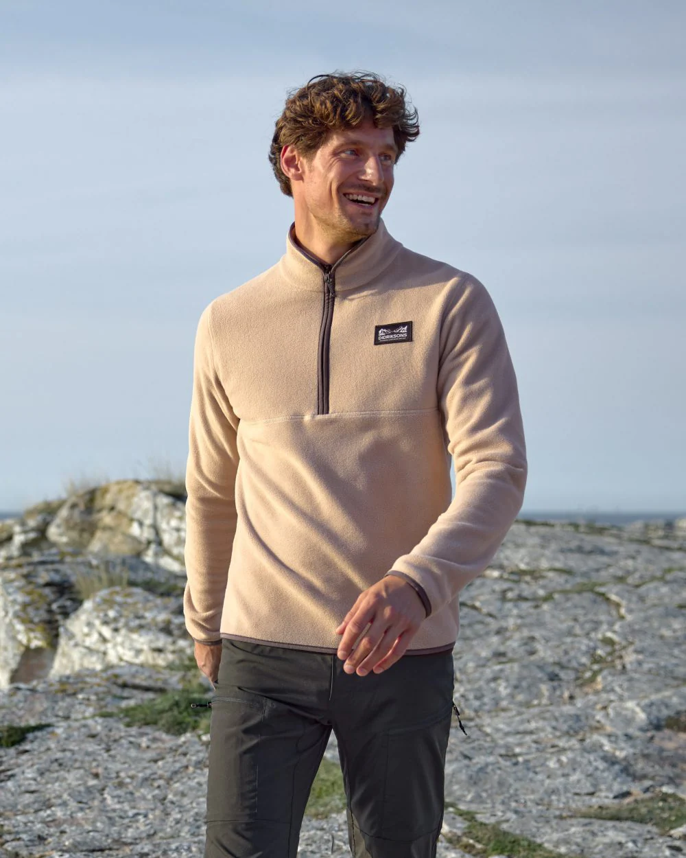 Didriksons Mens Vito Half Zip Sweater - Image 3