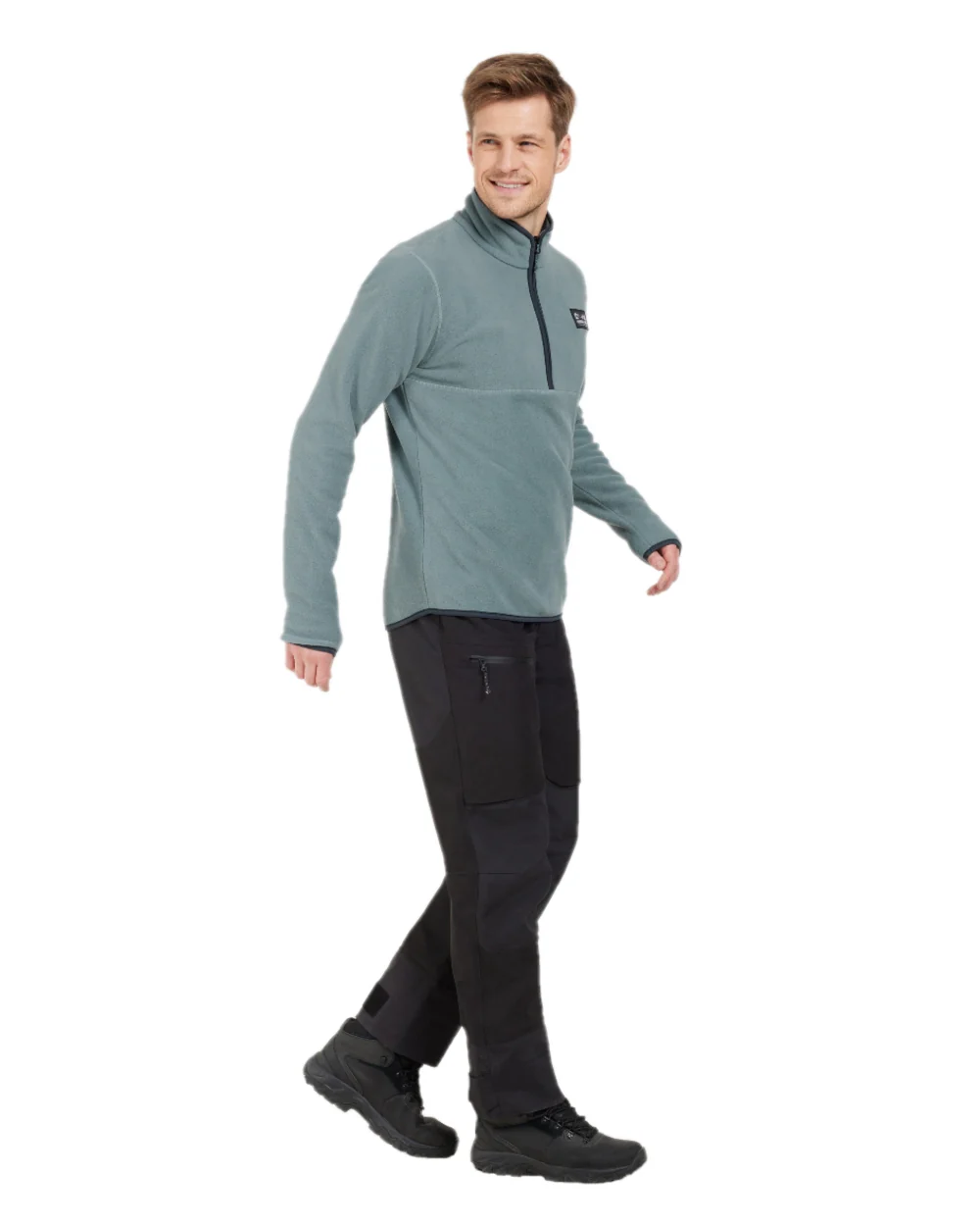 Didriksons Mens Vito Half Zip Sweater Clearance - Image 9