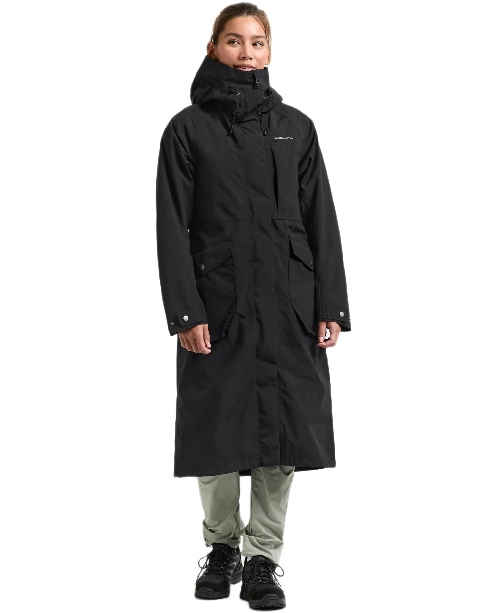 Didriksons Womens Louise Long Parka - Image 2
