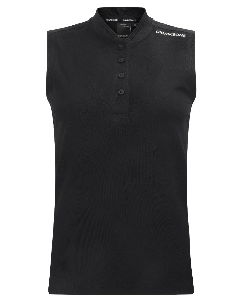 Didriksons Womens Nikki Sleeveless Polo T-Shirt - Image 9