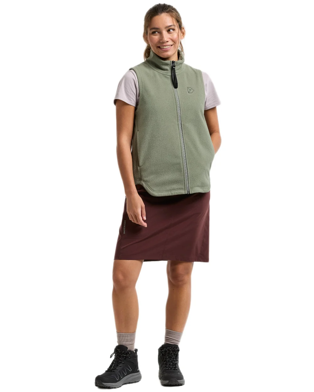 Didriksons Womens Rim Windproof Vest - Image 10