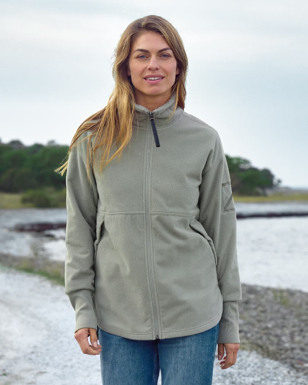 Didriksons Womens Ronja Full Zip Sweater - Image 2