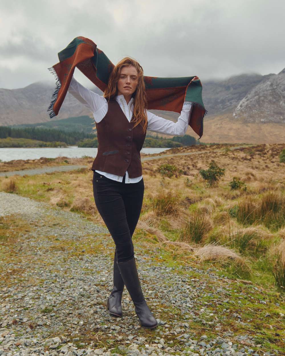 Dubarry Birchdale Wool Stole - Image 12