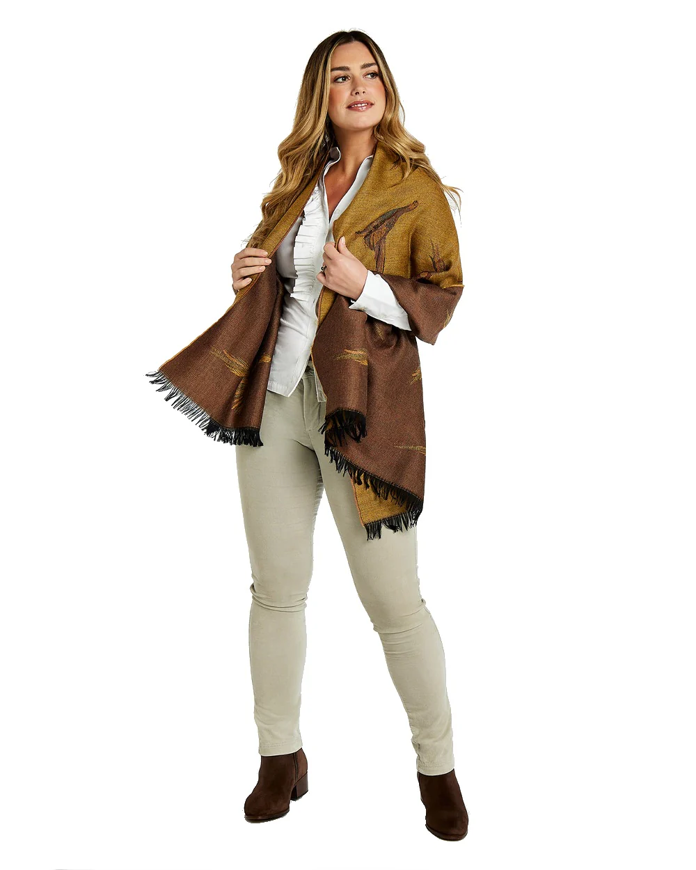 Dubarry Birchdale Wool Stole - Image 7