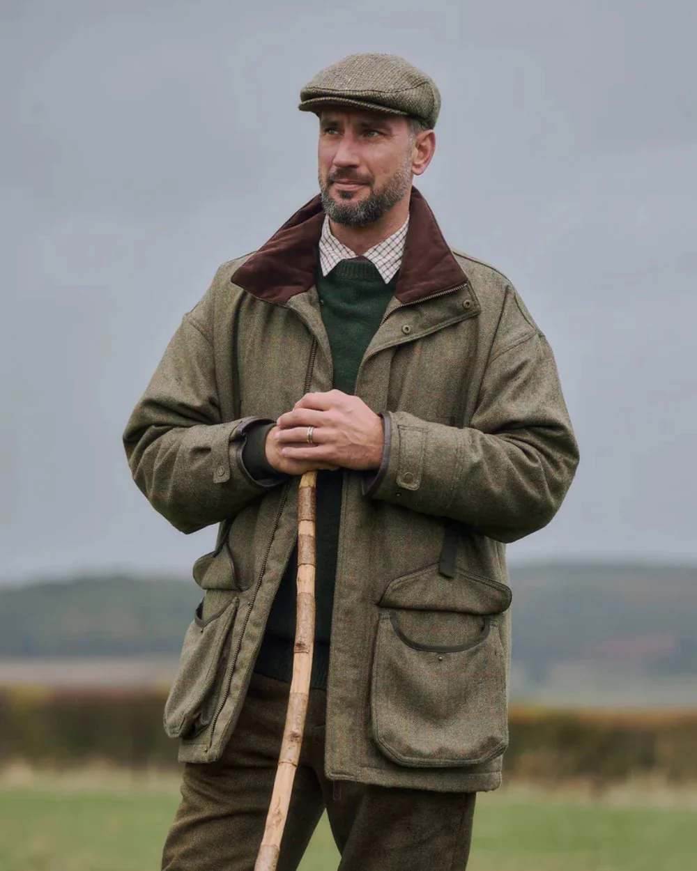 Dubarry Mens Ballinturbet Tweed Shooting Jacket - Image 2