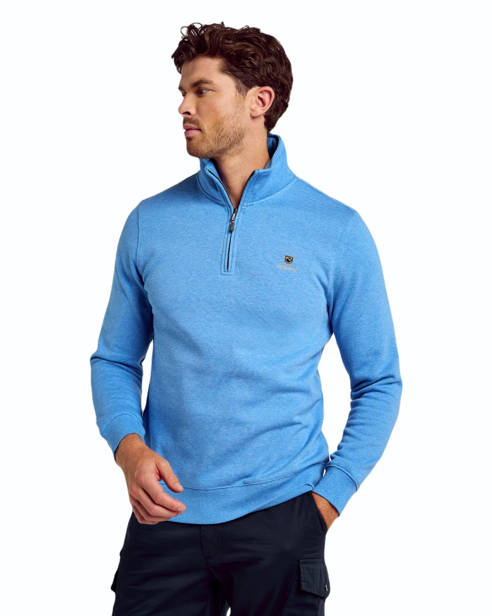 Dubarry Mens Boyce Zip Neck Sweater - Image 13
