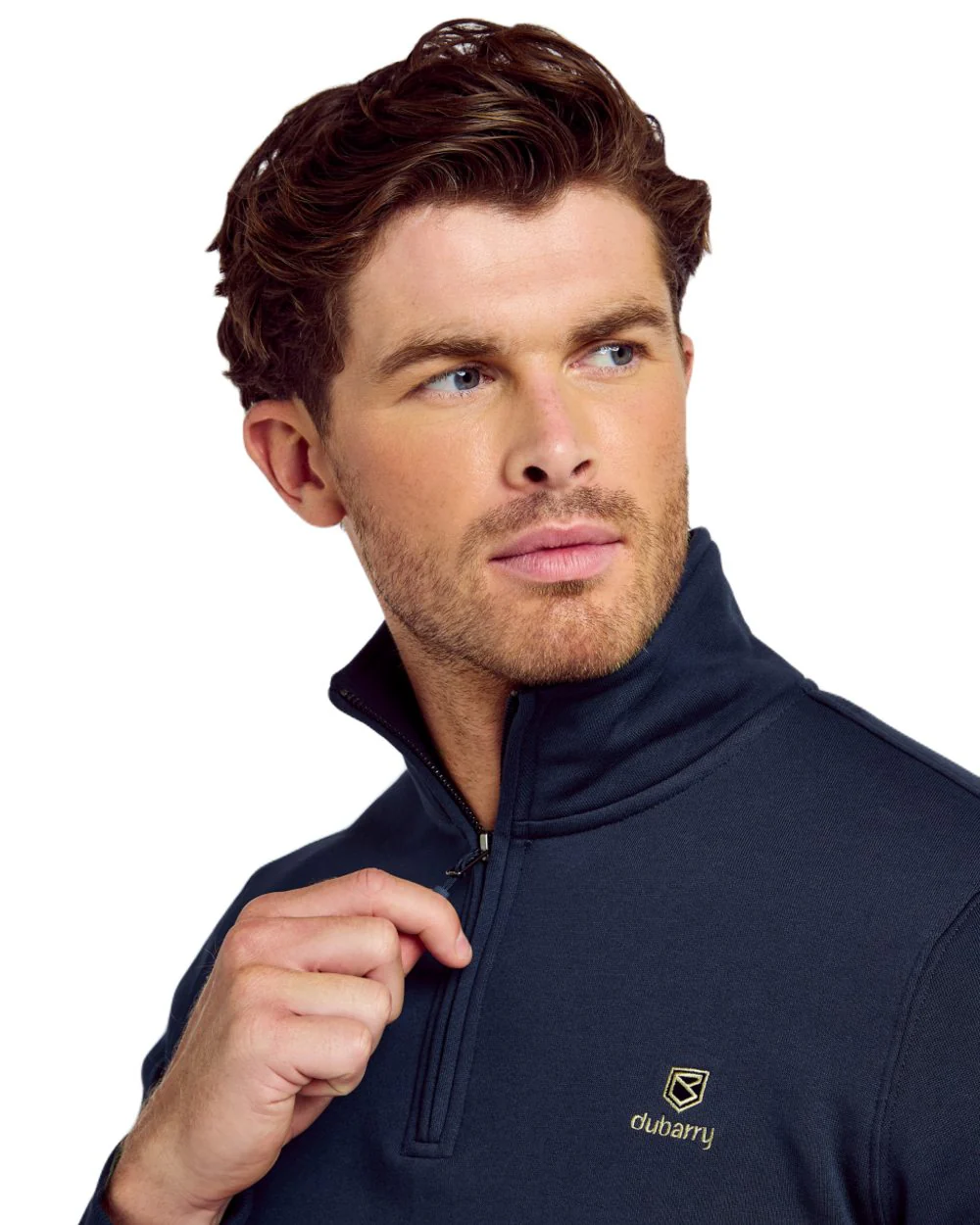 Dubarry Mens Boyce Zip Neck Sweater - Image 6