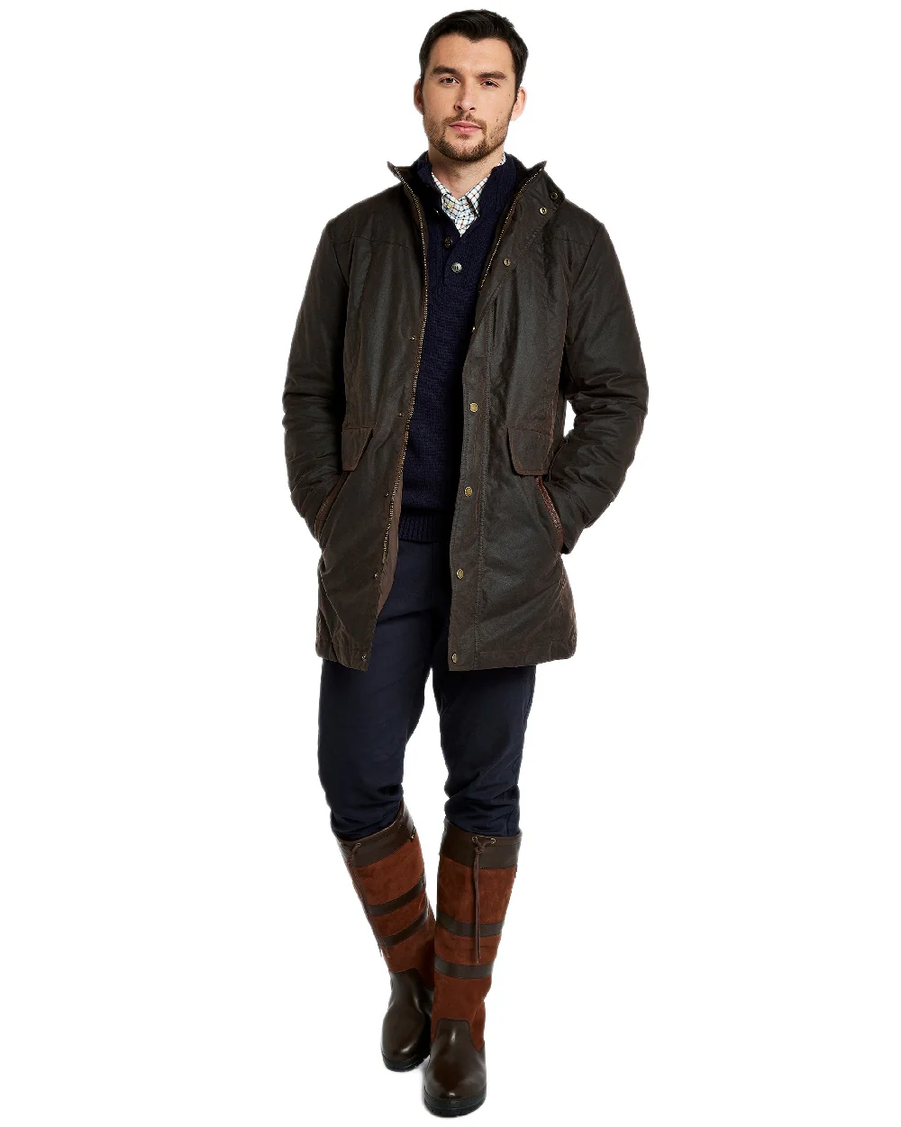 Dubarry Mens Chalkhill Wax Jacket - Image 14