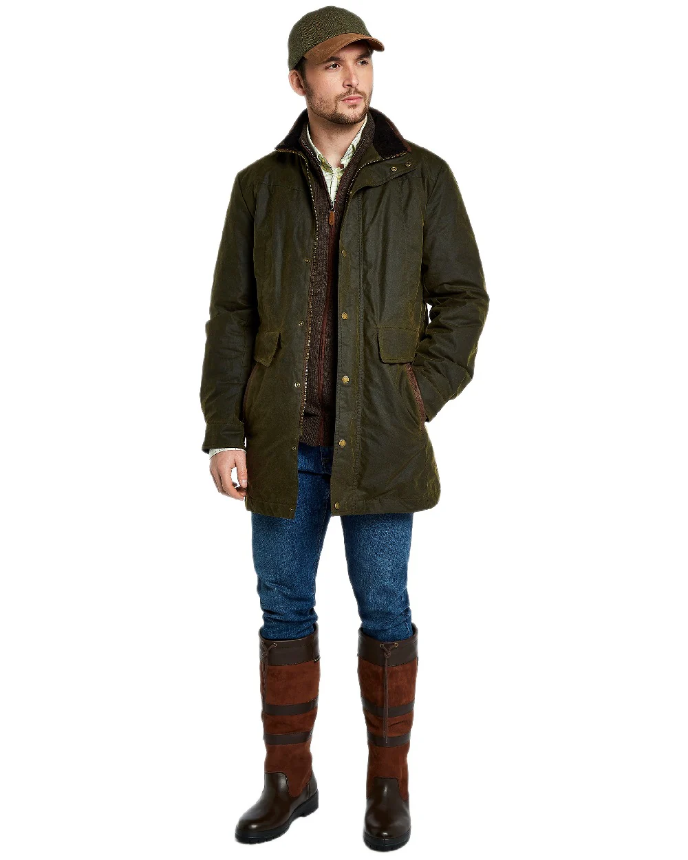 Dubarry Mens Chalkhill Wax Jacket - Image 19