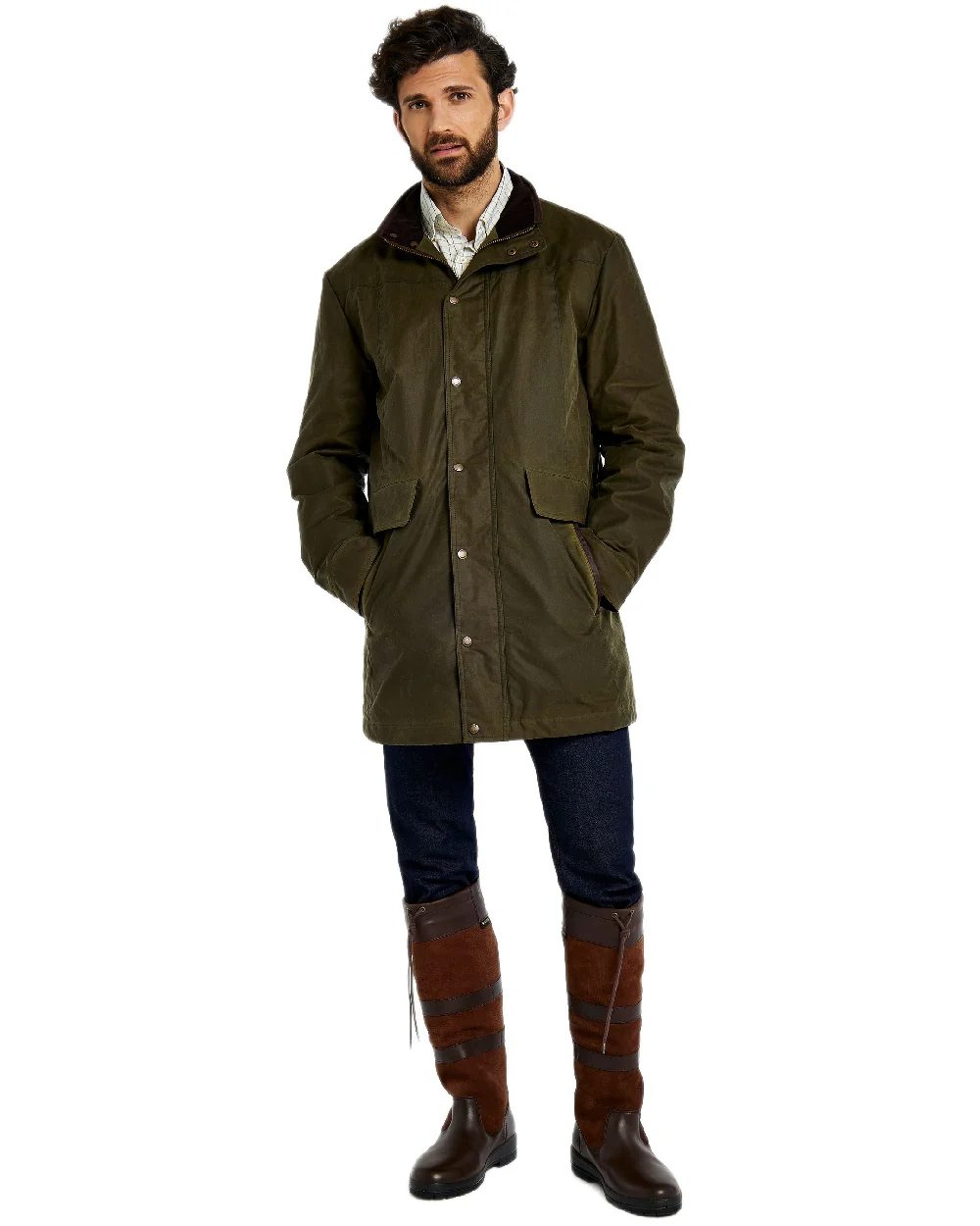 Dubarry Mens Chalkhill Wax Jacket - Image 7