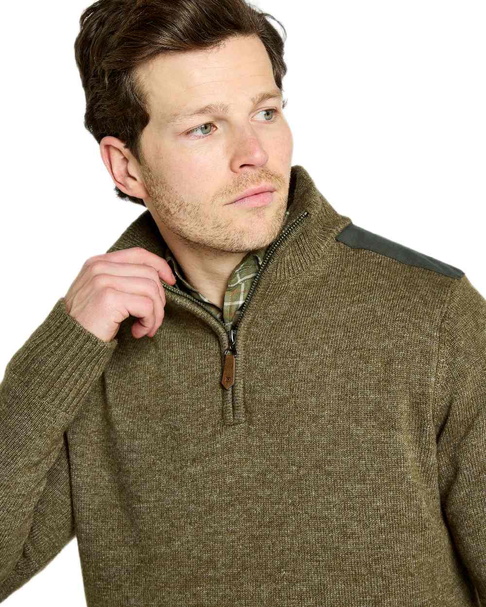 Dubarry Mens Doherty Zip Neck Sweater - Image 4
