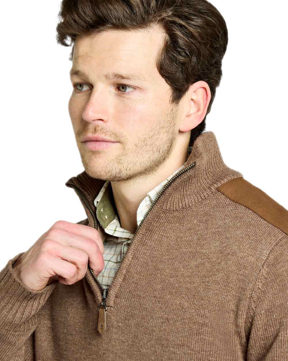 Dubarry Mens Doherty Zip Neck Sweater - Image 8