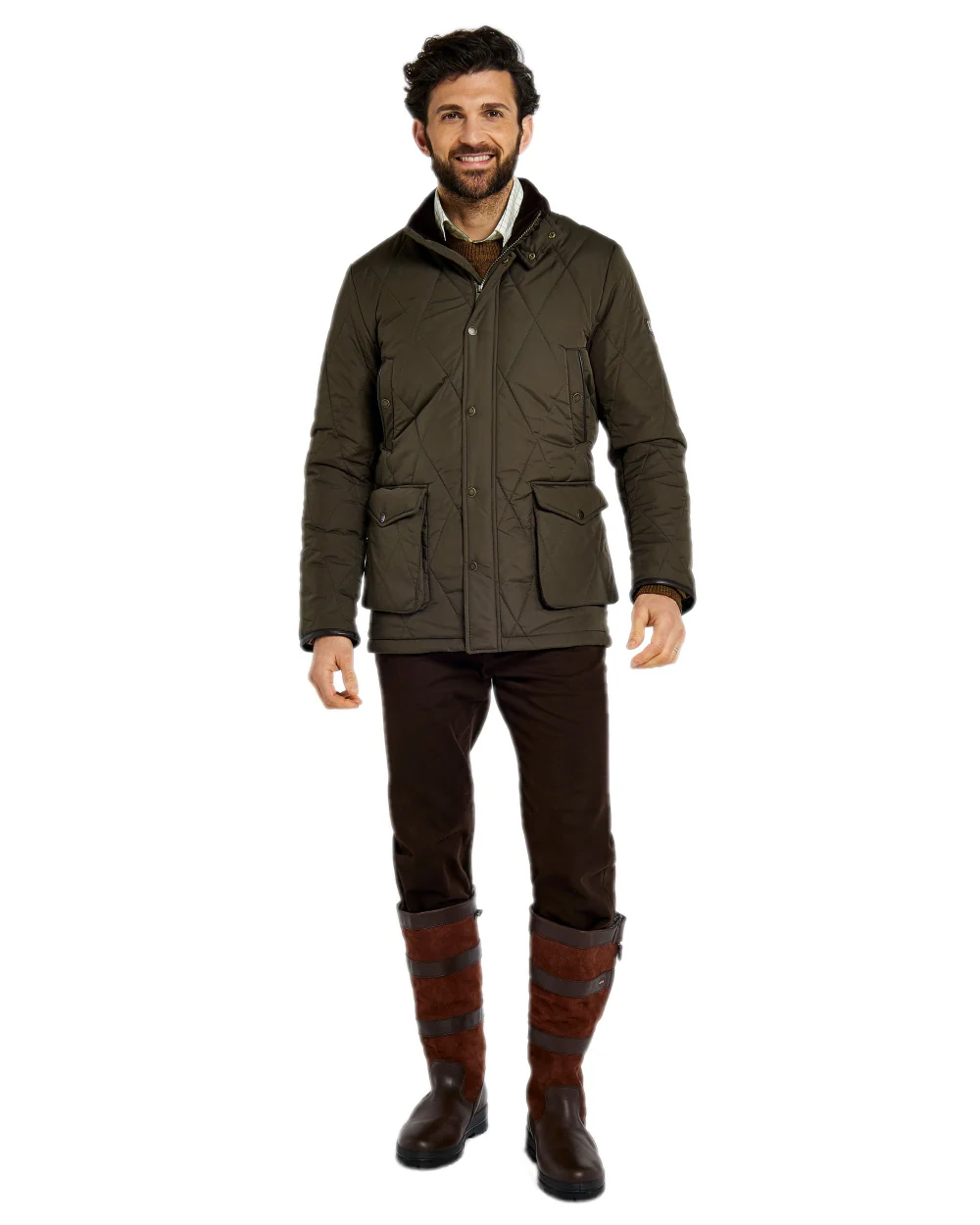 Dubarry Mens Farmley Quilted Jacket - Image 16