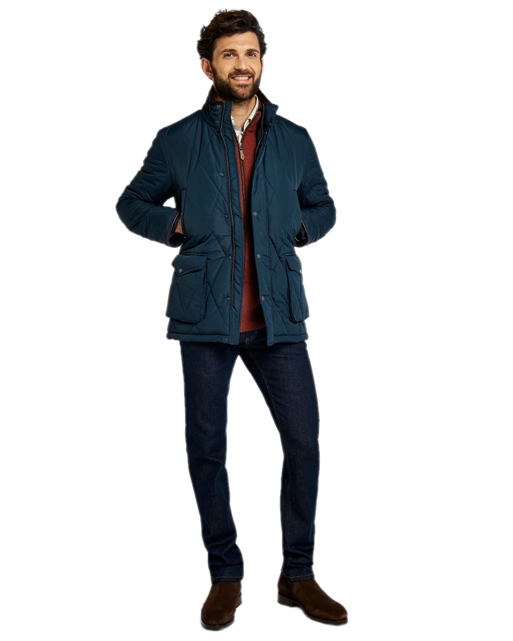 Dubarry Mens Farmley Quilted Jacket - Image 7
