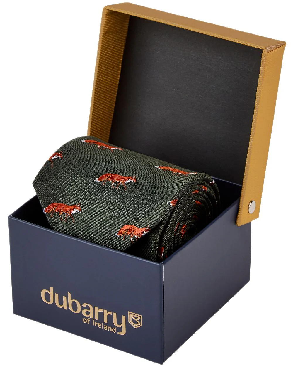 Dubarry Mens Kavanagh 100% Silk Woven Tie - Image 2