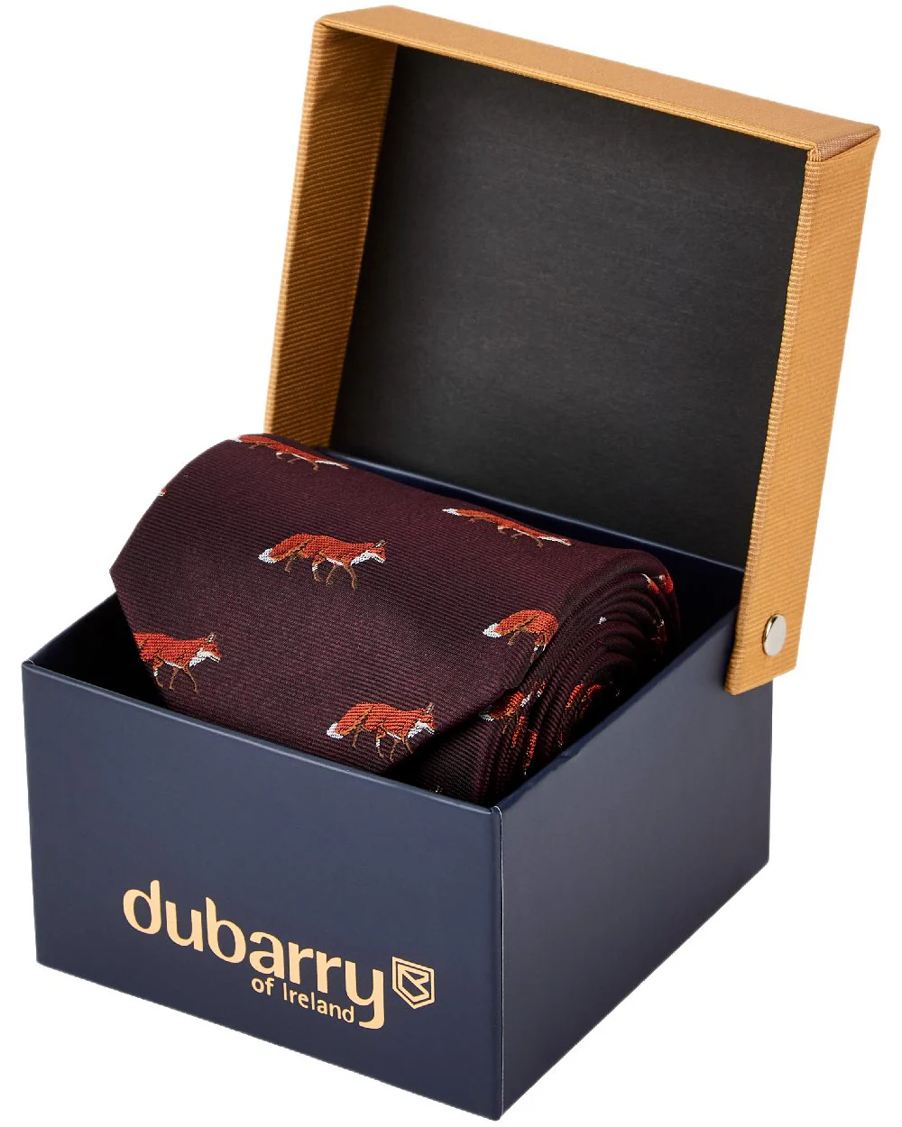 Dubarry Mens Kavanagh 100% Silk Woven Tie - Image 6