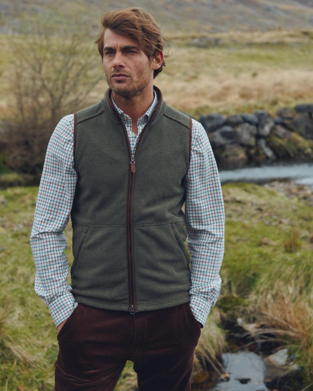 Dubarry Mens Lifford Fleece Gilet - Image 9