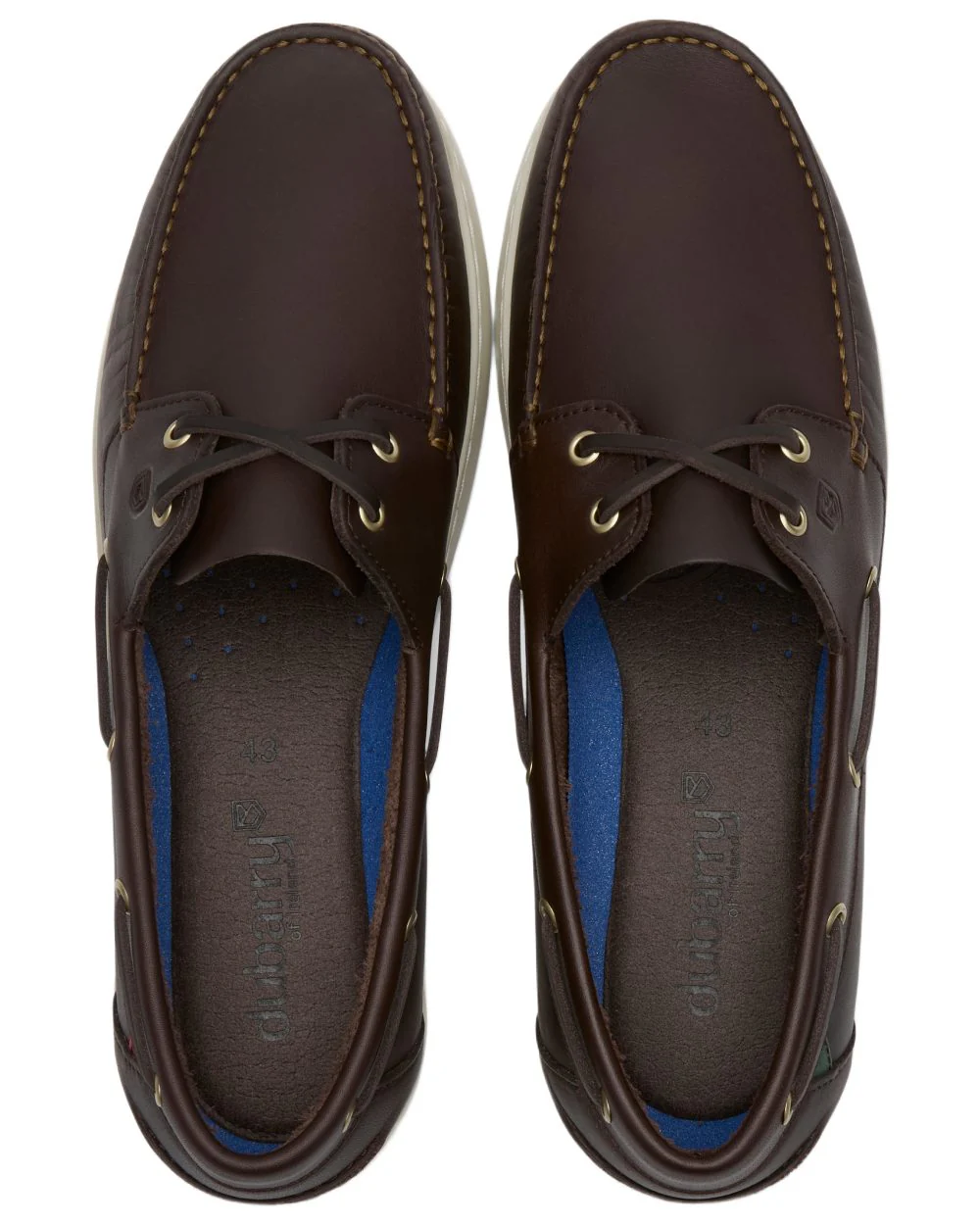 Dubarry Mens Oceania Two Eye-Tie Deck Shoes - Image 20