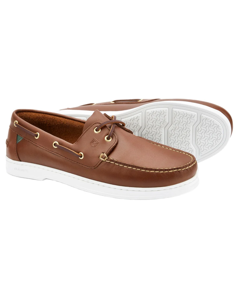 Dubarry Mens Oceania Two Eye-Tie Deck Shoes - Image 29