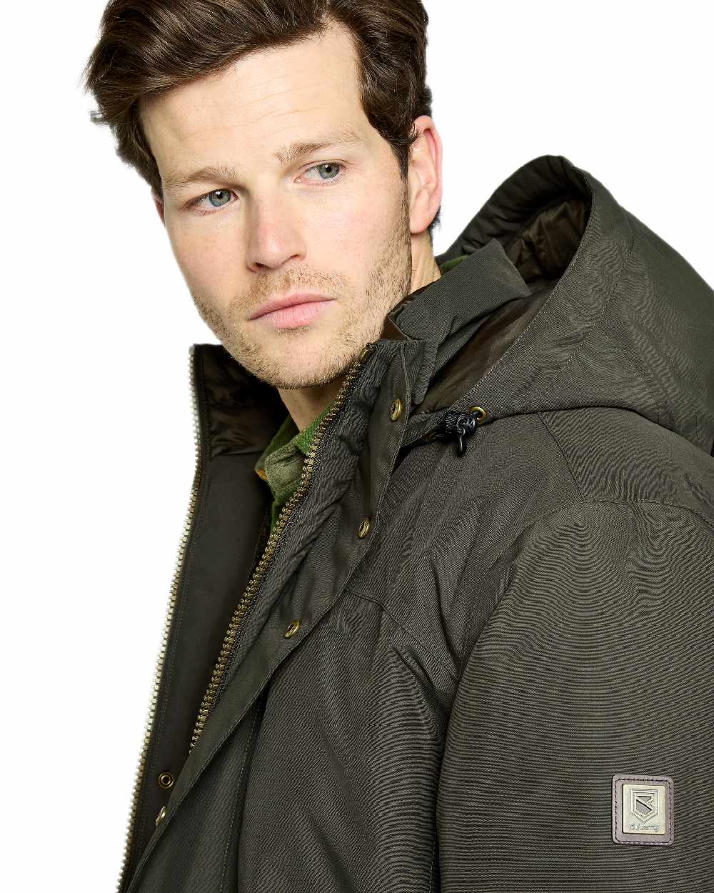 Dubarry Mens Swiftsheath Waterproof Hooded Down Parka - Image 13