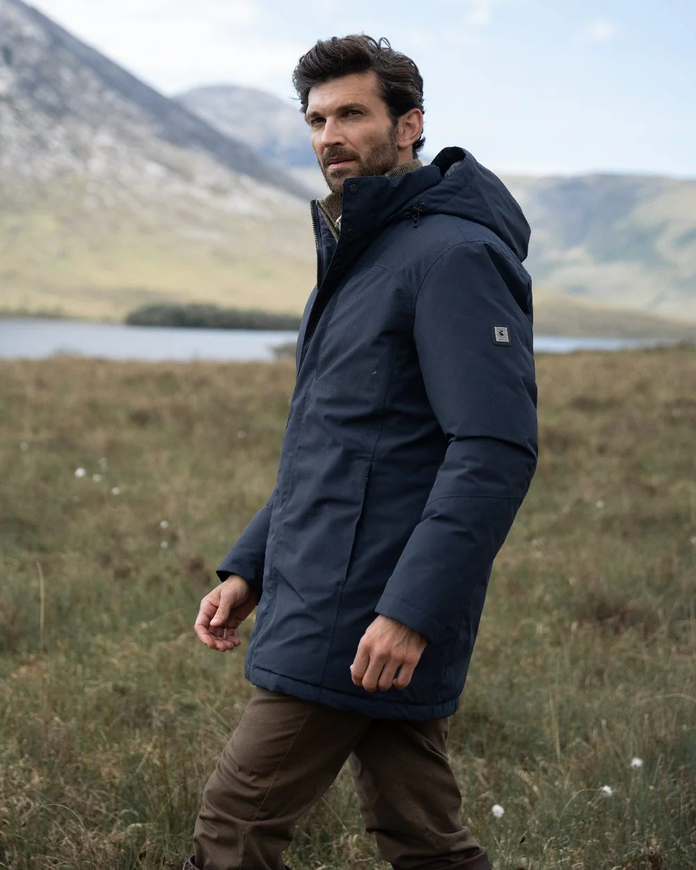 Dubarry Mens Swiftsheath Waterproof Hooded Down Parka - Image 5