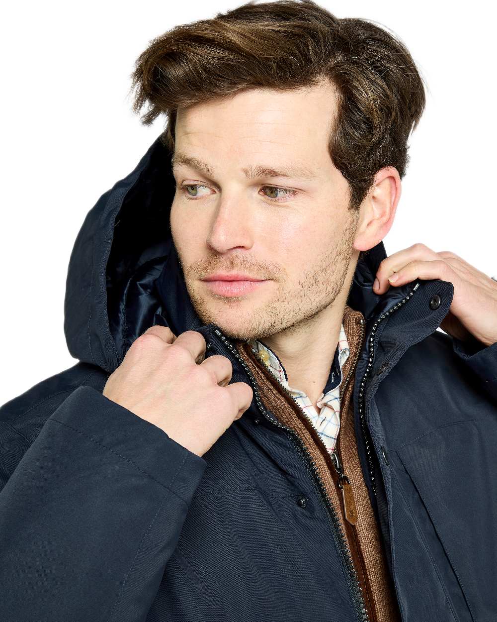 Dubarry Mens Swiftsheath Waterproof Hooded Down Parka - Image 9
