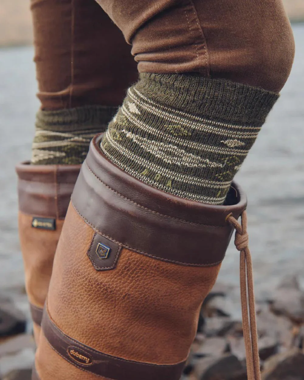 Dubarry Rolestown Fair Isle Alpaca Socks - Image 12