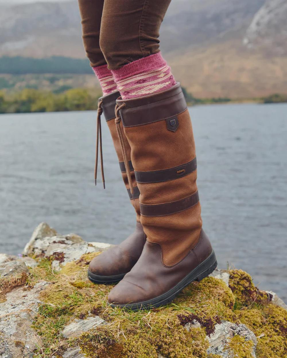 Dubarry Rolestown Fair Isle Alpaca Socks - Image 2