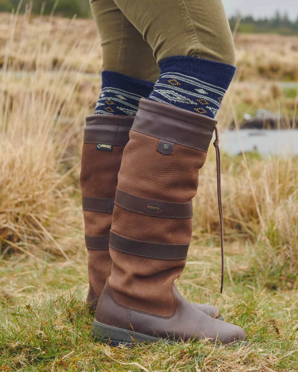Dubarry Rolestown Fair Isle Alpaca Socks - Image 7